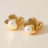 Stella Heart Studs Earrings